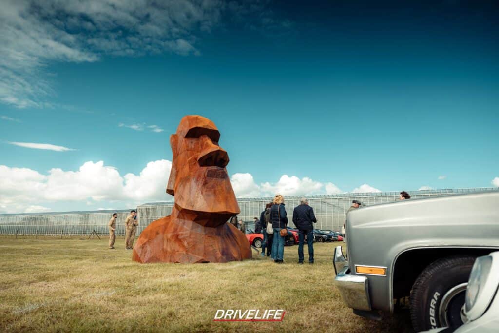 Firma Buitelaar - Moai hoofd Paaseiland SteelArt