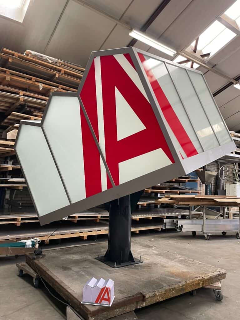 Firma Buitelaar - Kunstkas Alcomij op locatie