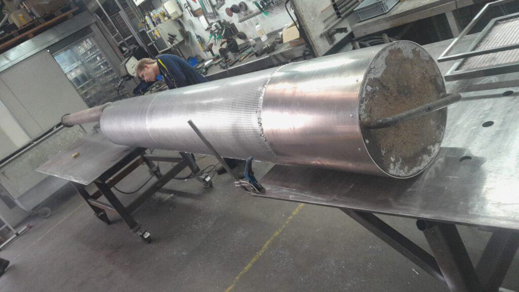 Firma Buitelaar - Reparatie stoomfluisterbuis